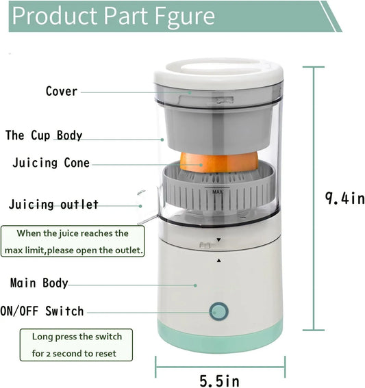 Rechargable Electric Citrus Juicer Machines