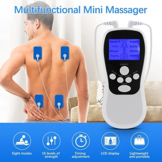 Multifunctional Electric Pulse Massager for Pain Relief | Model BLD-610