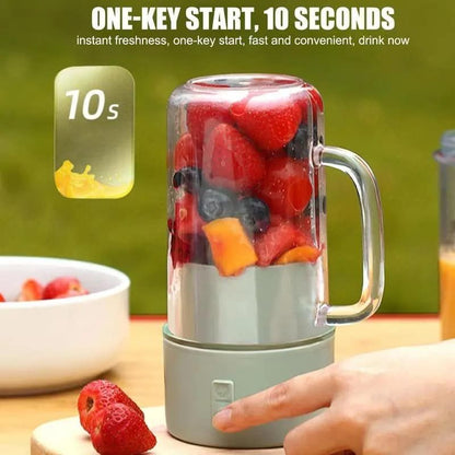 2-in-1  6-Blades Mini Portable Blender Cup