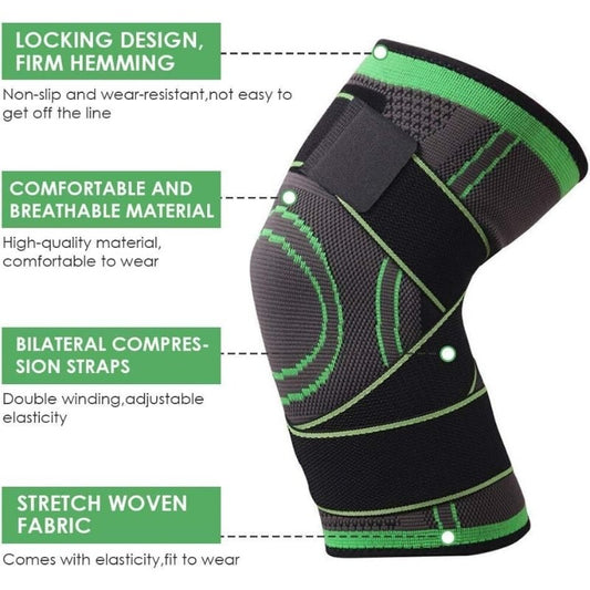 Adjustable 3D Anti-Slip Knee Support Band