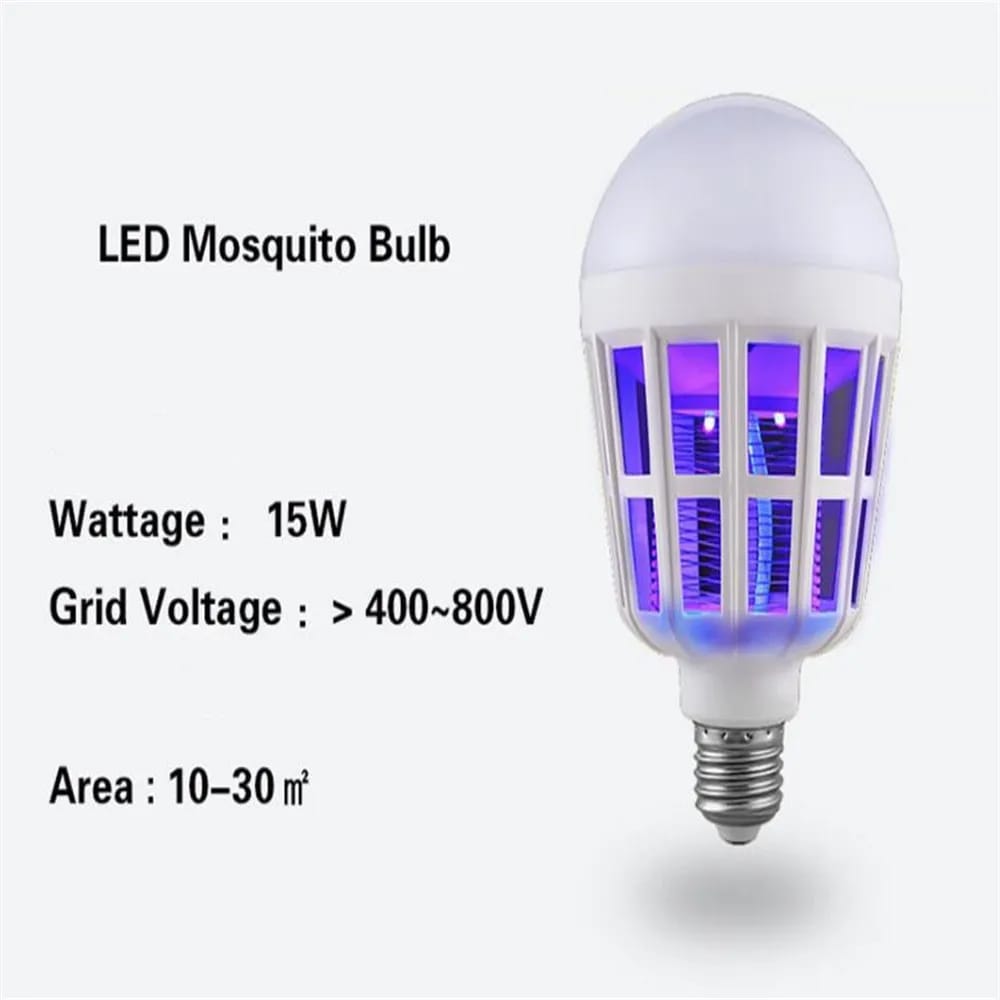 2-in-1 LED Mosquito Killer Bulb