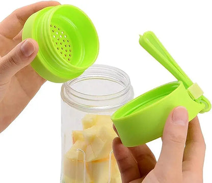 Portable 6-Blade USB Rechargeable Juicer Blender