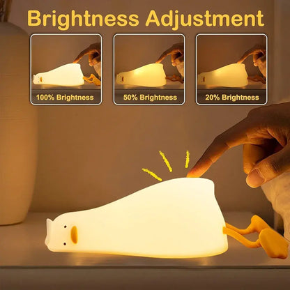 Rechargeable Duck Character Lamp