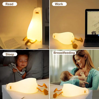 Rechargeable Duck Character Lamp