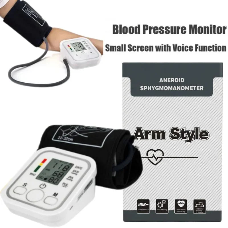 Digital Blood Pressure Monitor – Upper Arm Automatic BP Machine