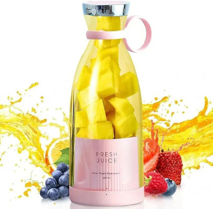 Chargeable 6 Blades 380ml-Portable Juicer Cup & Smoothie Maker