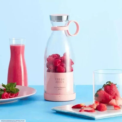 Chargeable 6 Blades 380ml-Portable Juicer Cup & Smoothie Maker