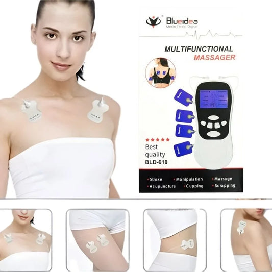 Multifunctional Electric Pulse Massager for Pain Relief | Model  BLD-610