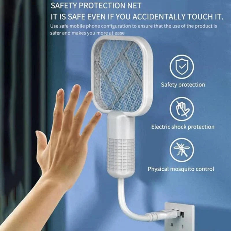 Portable USB Rechargeable Mini Mosquito Swatter