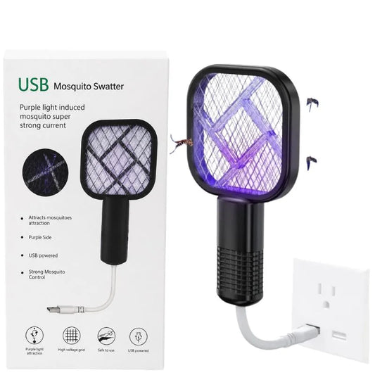 Portable USB Rechargeable Mini Mosquito Swatter