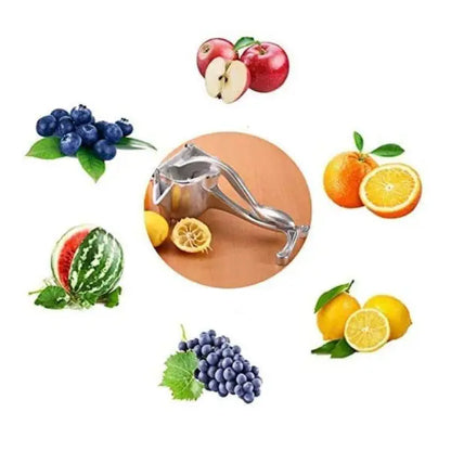 Manual Fruit Juicer & Squeezer Alloy Fruit Press