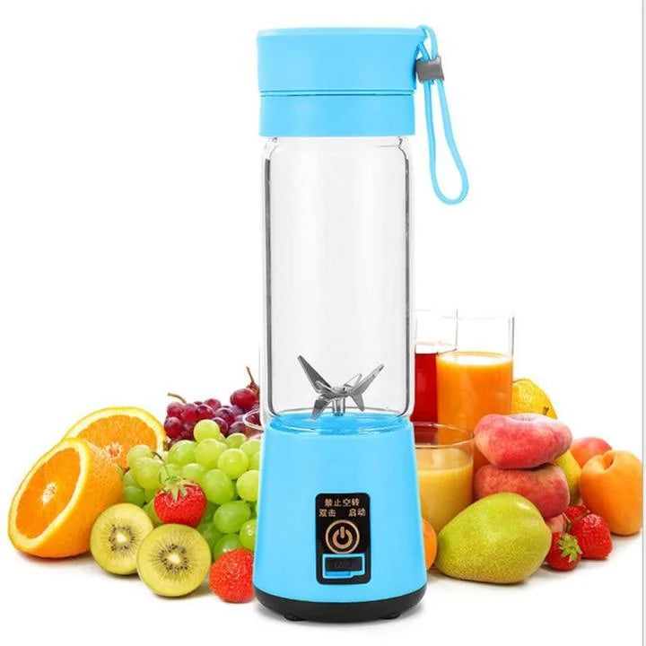 Portable 6-Blade USB Rechargeable Juicer Blender
