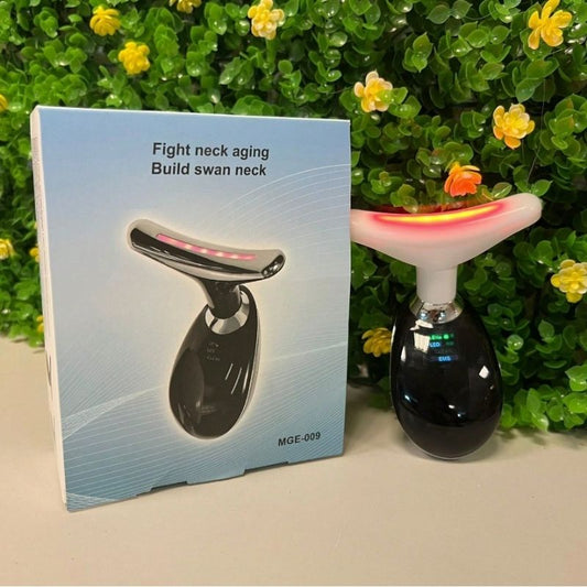 3-in-1 Rechargeable  Anti-Wrinkle Face & Neck Massager