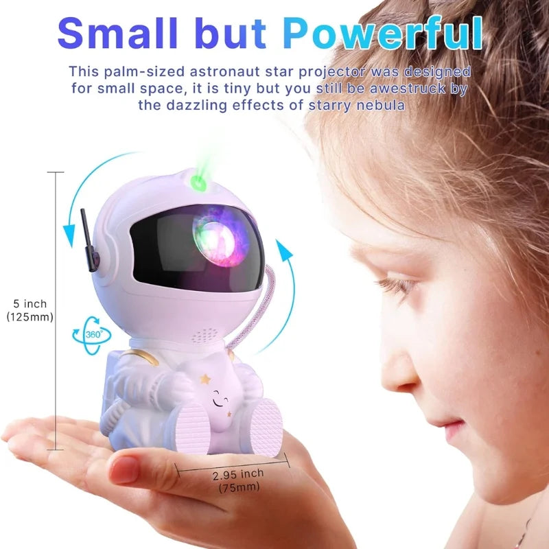 Mini Astronaut Galaxy Projector